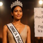 image of an Indian beauty queen for Omica Pageant